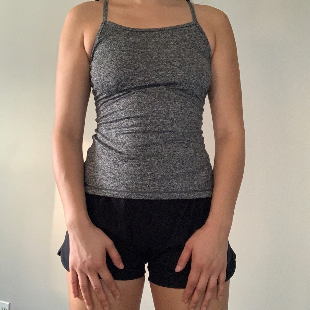 🏋️‍♀️ Campus Crew Salt and Pepper Women's Tank Top - Size  Medium 🏋️‍♀️